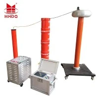 Conjunto de teste ressonante de frequência variável AC